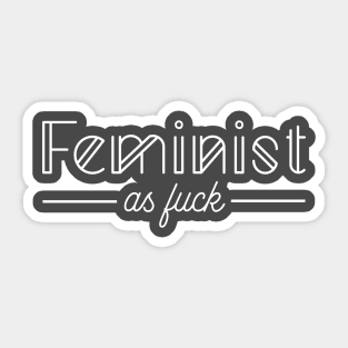 Feminist AF Sticker